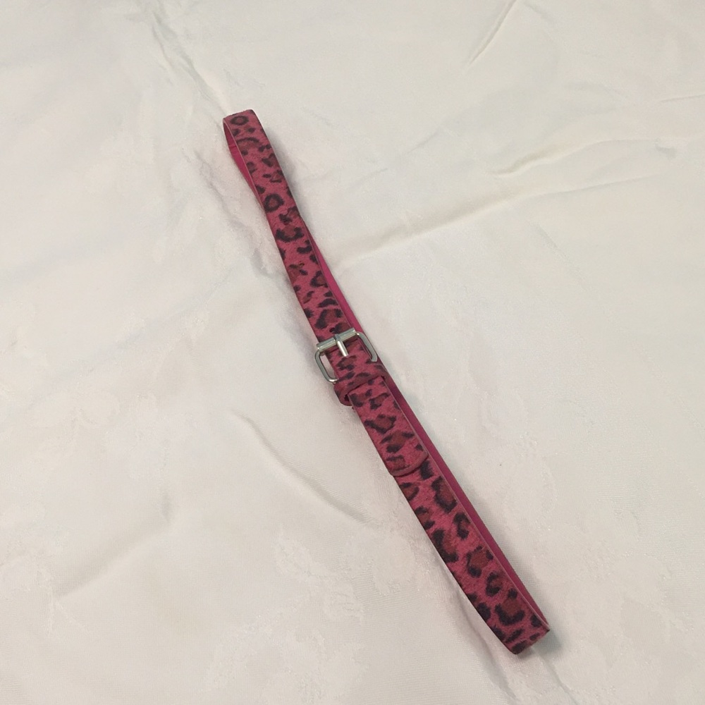 cheetah print belt